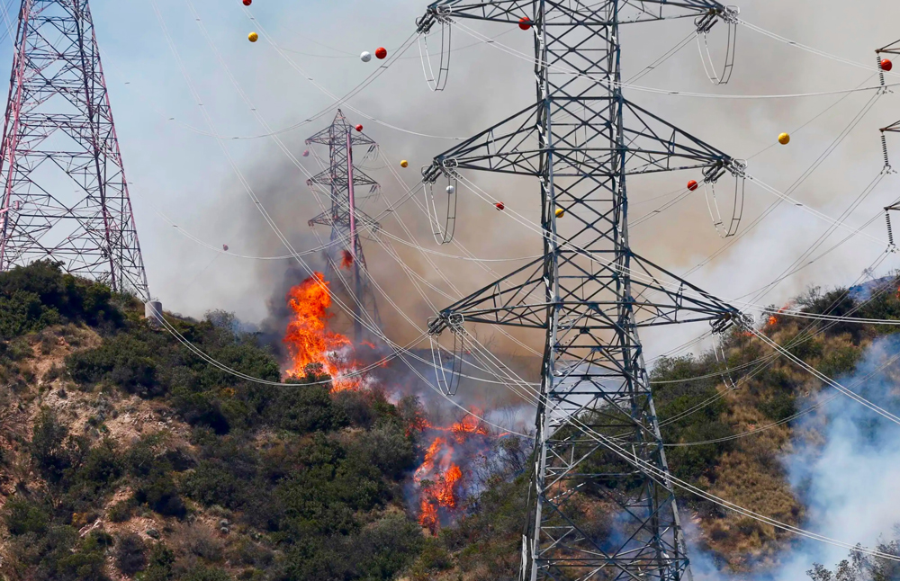 Wildfire Hazard To Transmission Lines